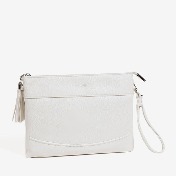 White handbag, Clutch bags Collection