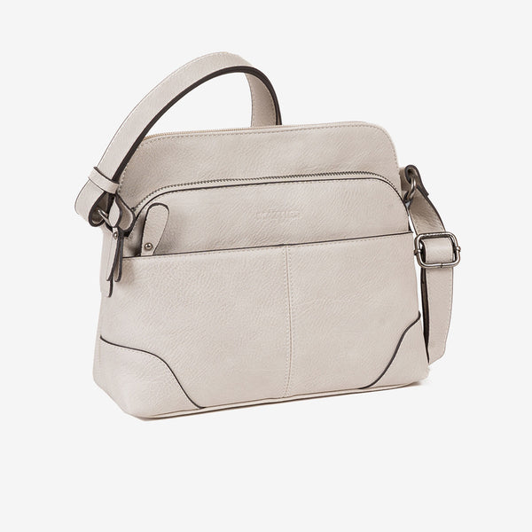 Beig Cross body bag, Classic Collection