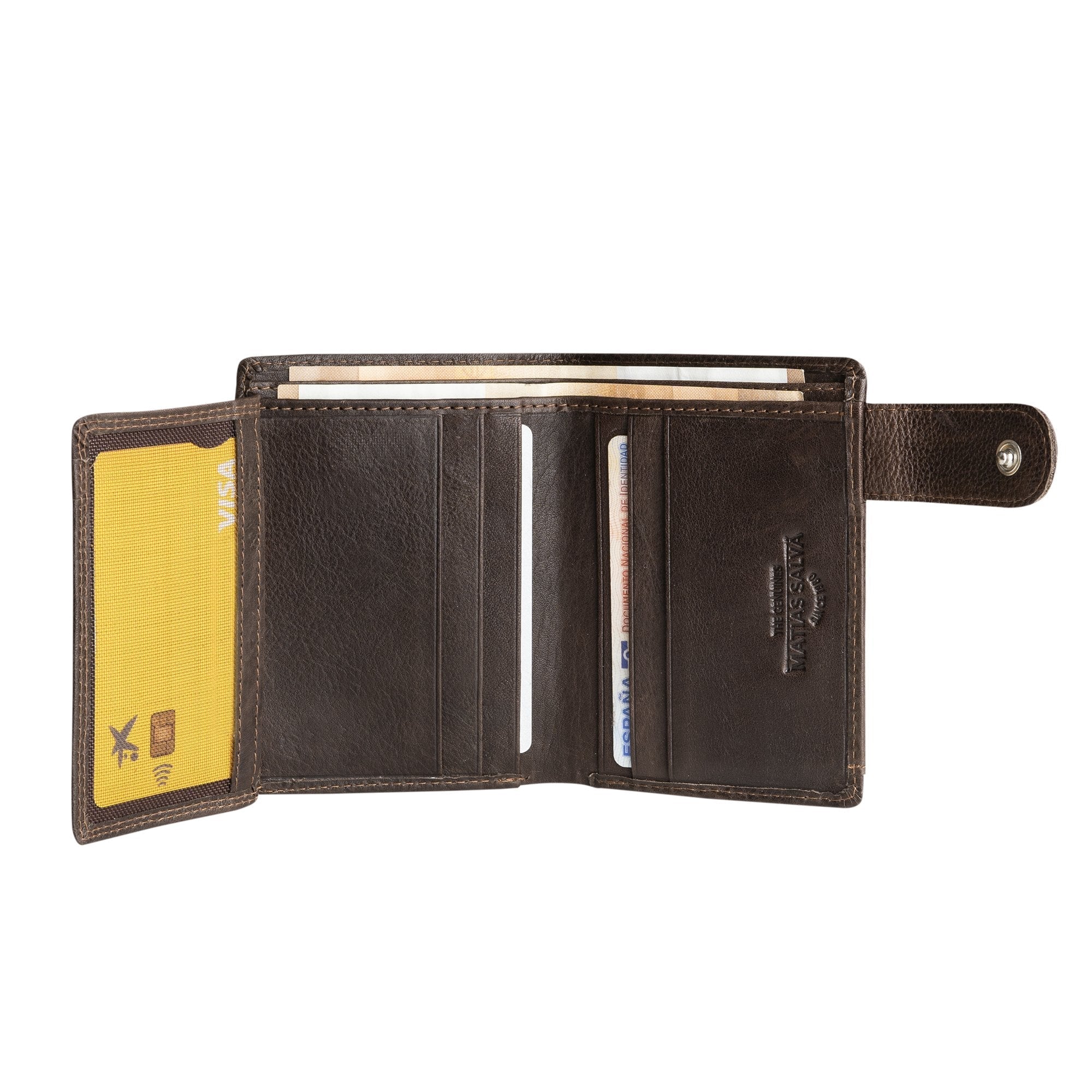 Billetero, Colección Billeteros piel Wash - Matties Bags