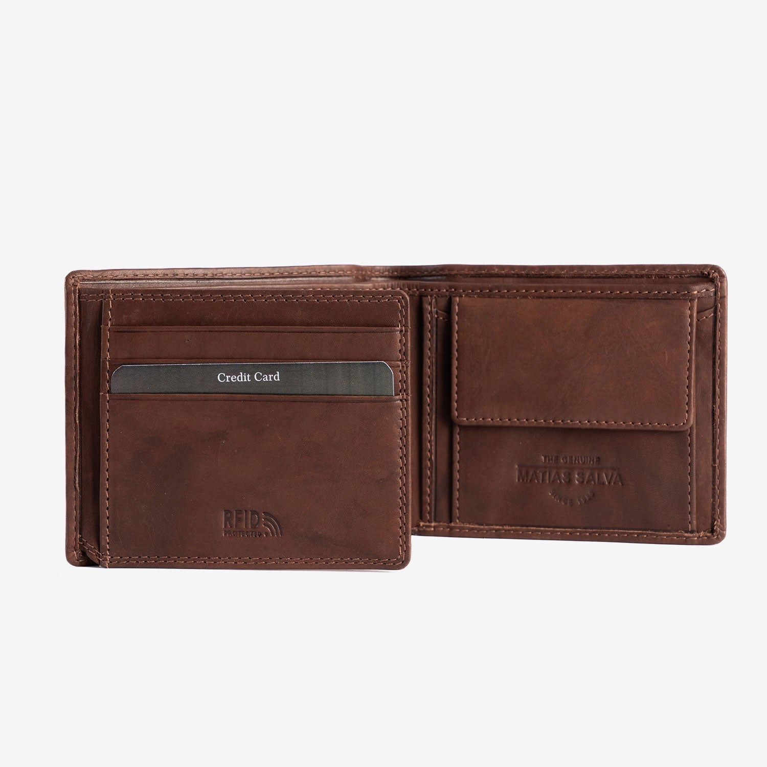 Billetero para hombre, Serie New Antic. 11 x 9 cm - Matties Bags