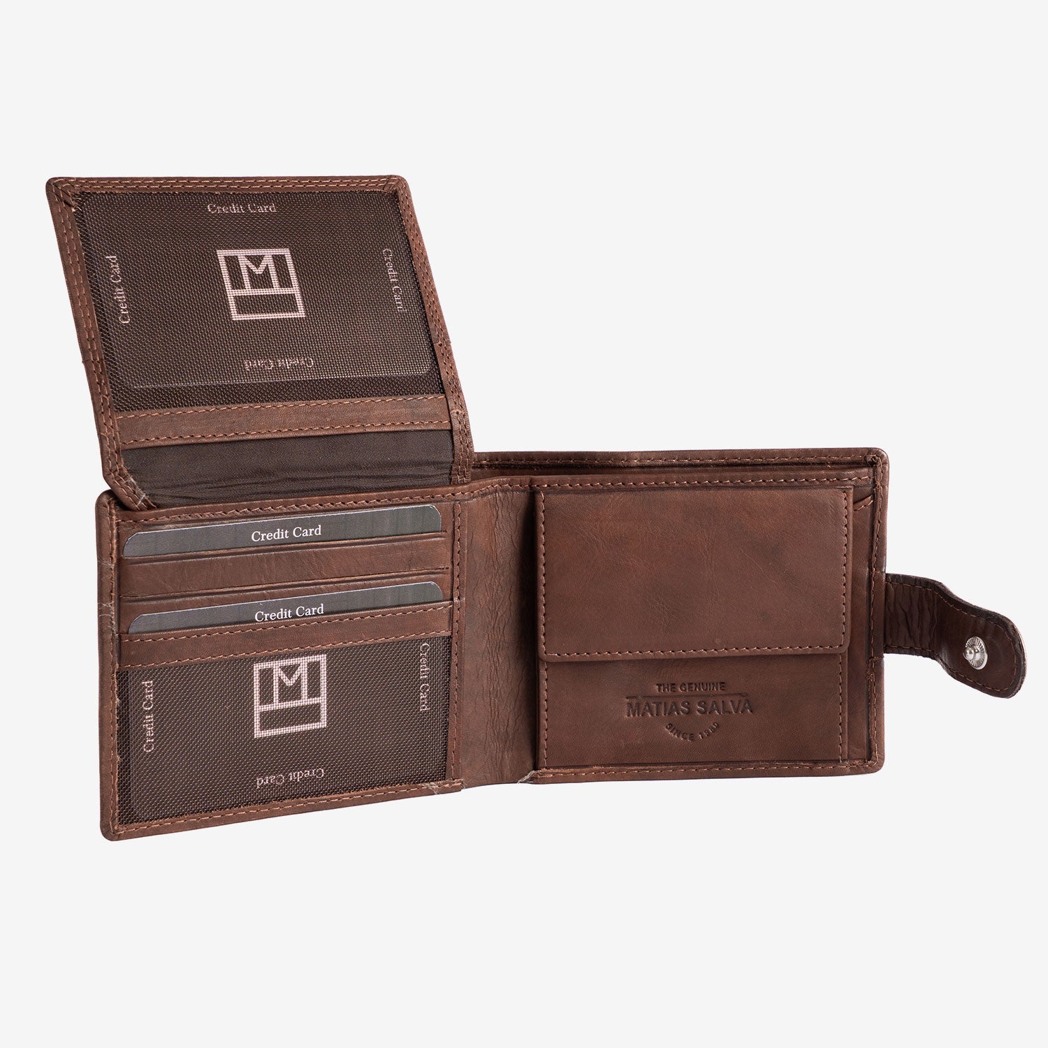 Billetero para hombre, Serie New Antic. 11 x 9 cm - Matties Bags