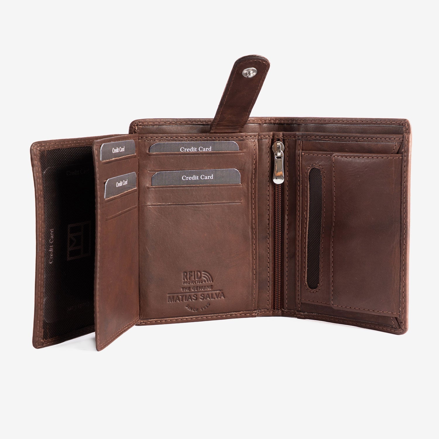 Billetero para hombre, Serie New Antic. 8.5 x 11 cm - Matties Bags