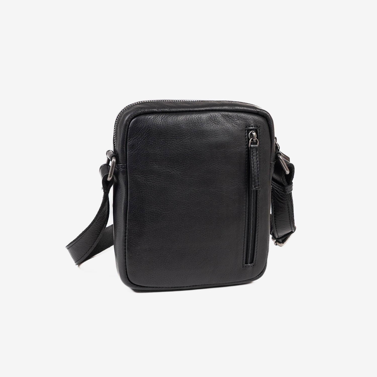 BOLSO BANDOLERA PARA HOMBRE, COLECCIÓN COW SILKY/LEATHER. 18x20 cm - Matties Bags