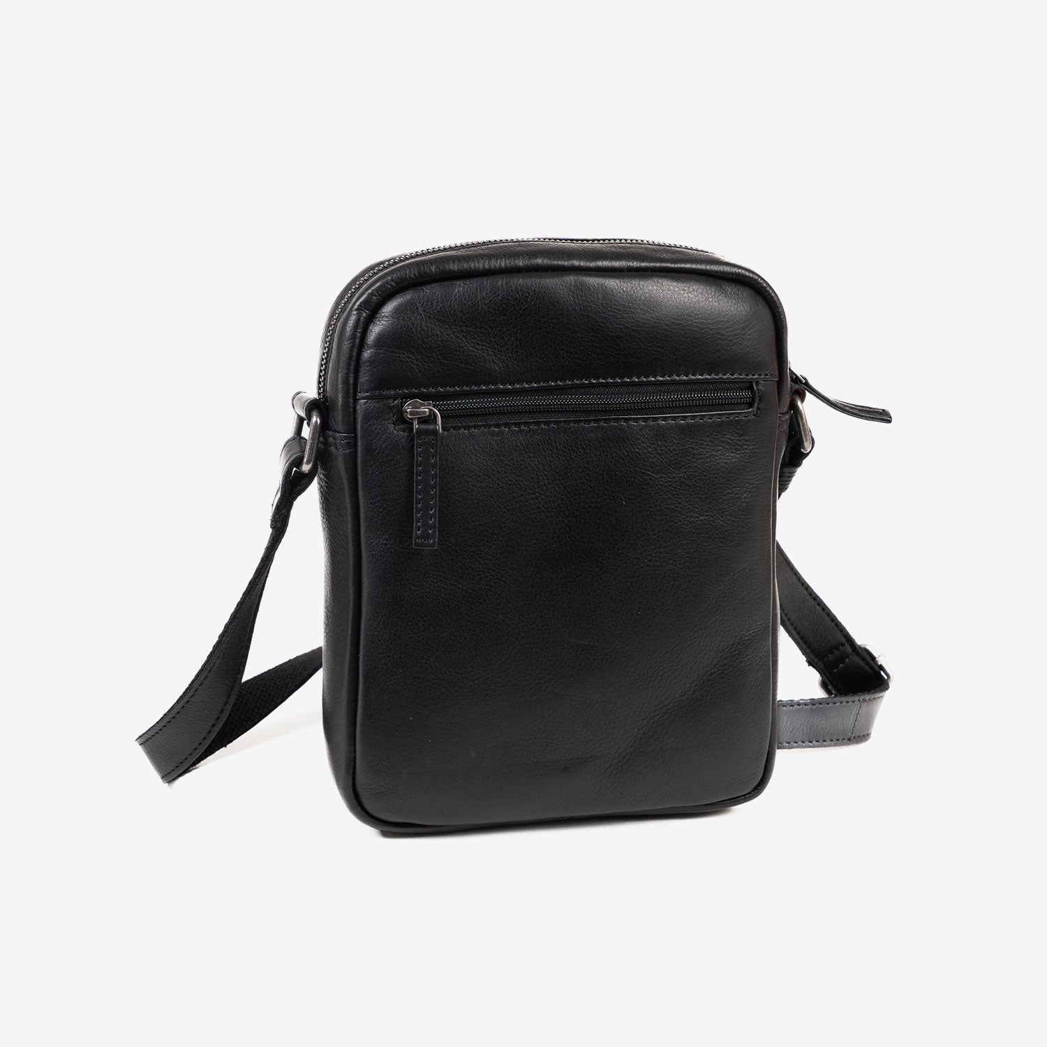 BOLSO BANDOLERA PARA HOMBRE, COLECCIÓN COW SILKY/LEATHER. 21x26.5x5.5 cm - Matties Bags