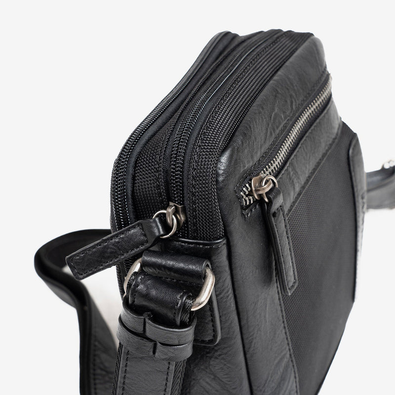 BOLSO BANDOLERA PARA HOMBRE, COLECCIÓN NYLON SPORT. 16.5x20x07 cm - Matties Bags