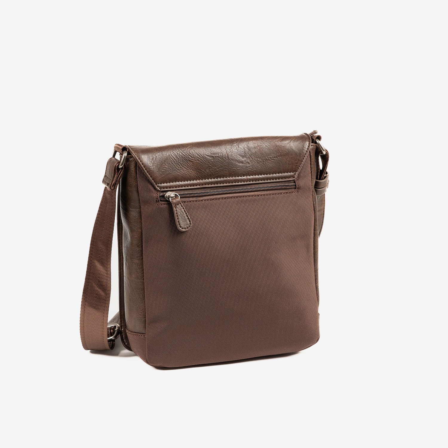 BOLSO BANDOLERA PARA HOMBRE, COLECCIÓN NYLON SPORT. 23.5x27x7.5 cm - Matties Bags