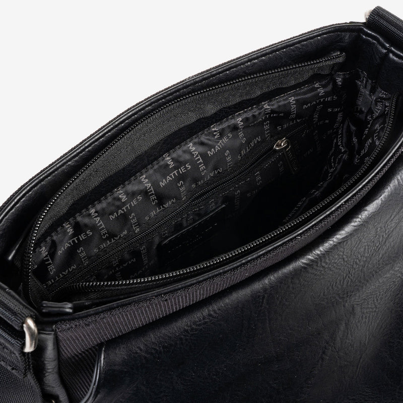 BOLSO BANDOLERA PARA HOMBRE, COLECCIÓN NYLON SPORT. 23.5x27x7.5 cm - Matties Bags