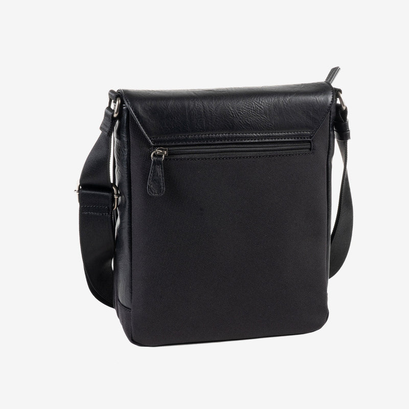 BOLSO BANDOLERA PARA HOMBRE, COLECCIÓN NYLON SPORT. 23.5x27x7.5 cm - Matties Bags
