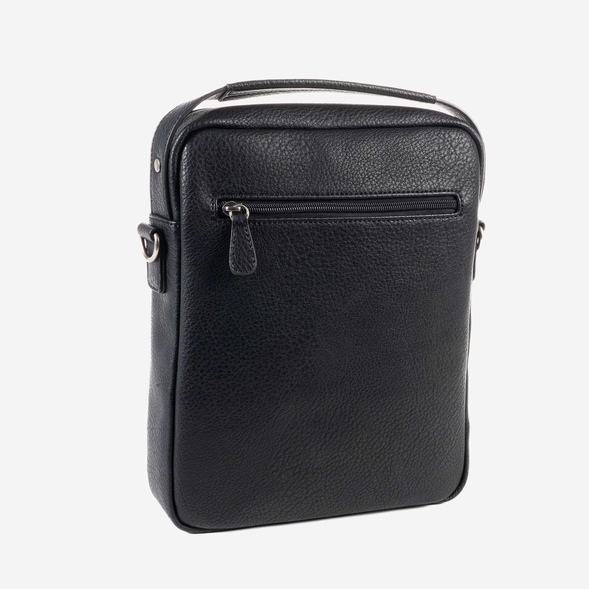 BOLSO BANDOLERA PARA HOMBRE, COLOR Negro, COLECCIÓN NEW NAPPA. 23x29x07 cm - Matties Bags