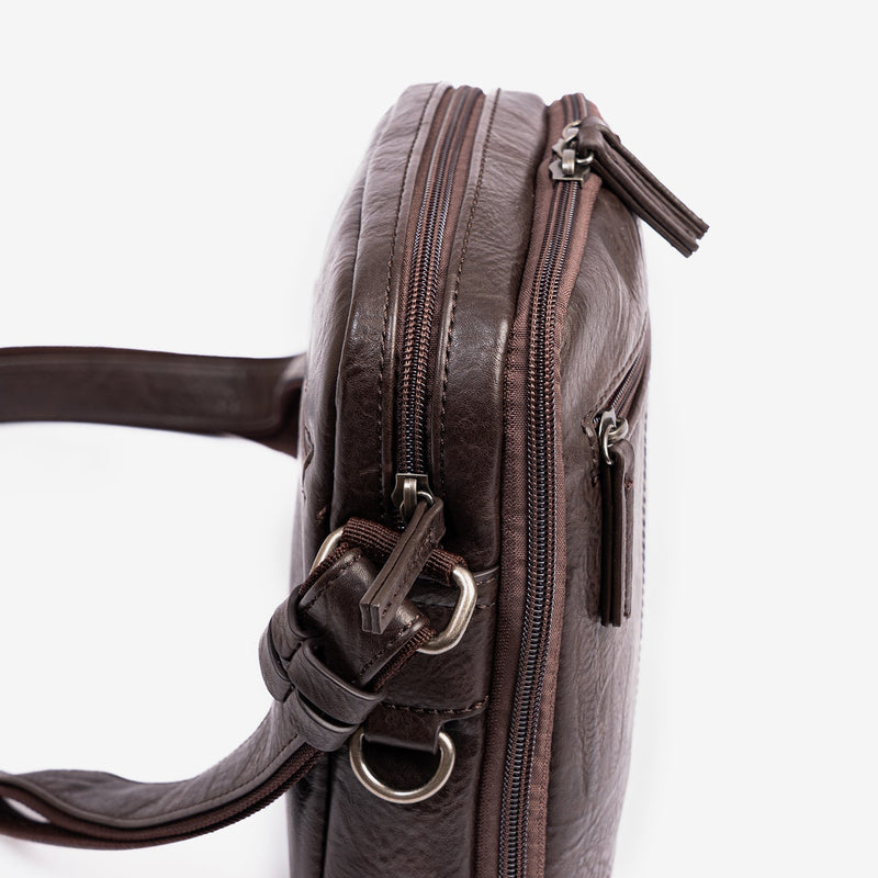 Bolso bandolera para hombre, Serie Classic Sport. 19x24 cm - Matties Bags