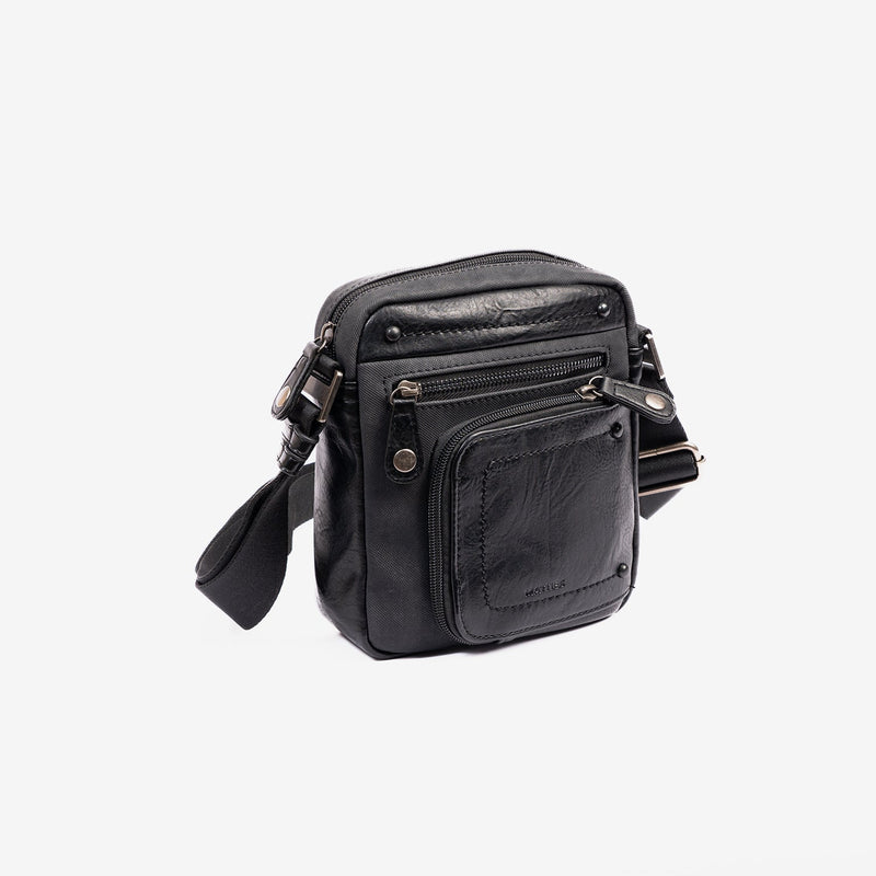 Bolso bandolera para hombre, Serie Juvenil. 16x19 cm - Matties Bags