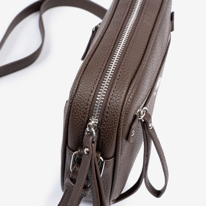Bolso bandolera, Serie ebony. 22x15.5x06 cm - Matties Bags