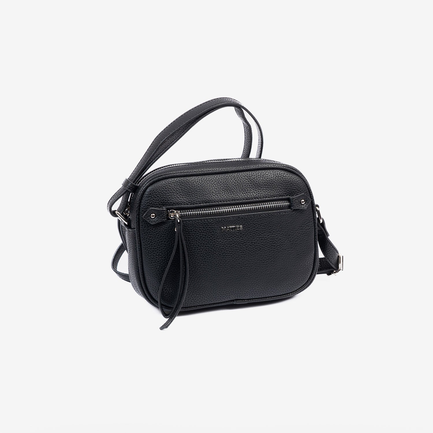 Bolso bandolera, Serie ebony. 22x15.5x06 cm - Matties Bags