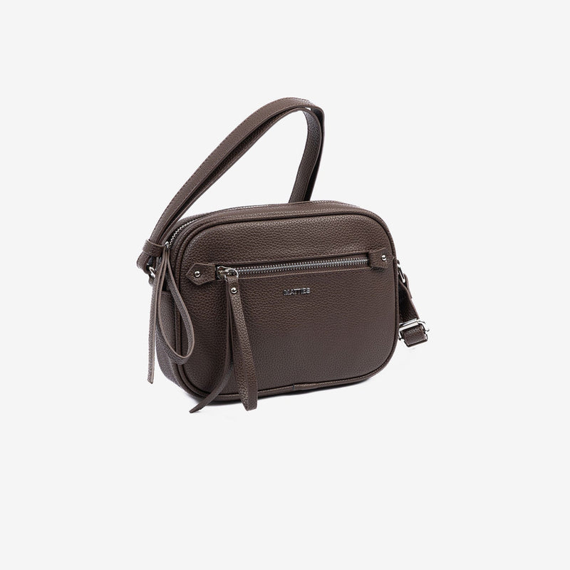 Bolso bandolera, Serie ebony. 22x15.5x06 cm - Matties Bags