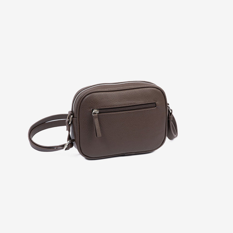 Bolso bandolera, Serie ebony. 22x15.5x06 cm - Matties Bags