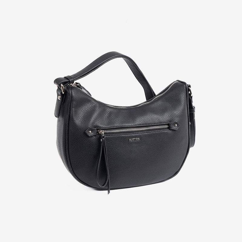 Bolso bandolera, Serie ebony. 30x23.5x11 cm - Matties Bags