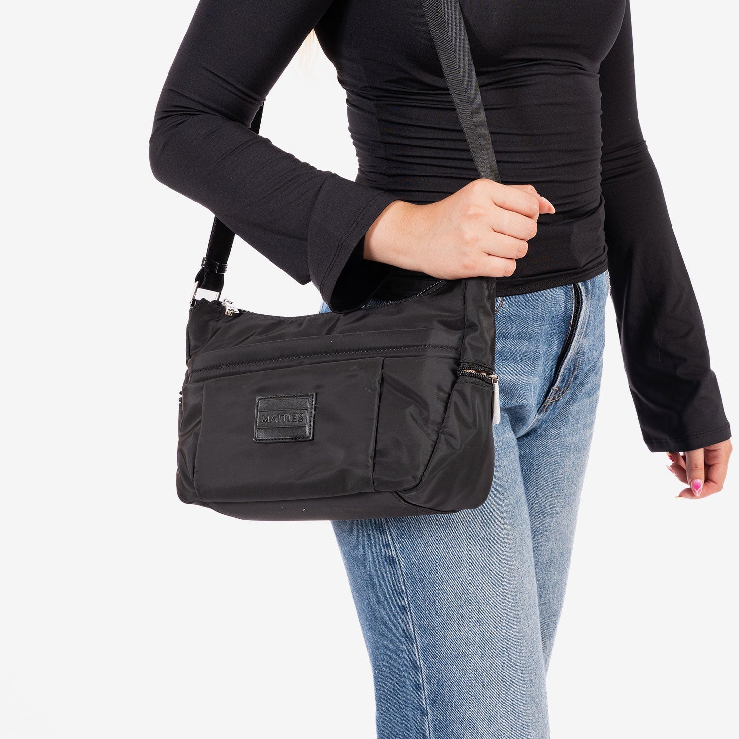 Bolso bandolera, Serie jenna. 25.5x19x12 cm - Matties Bags
