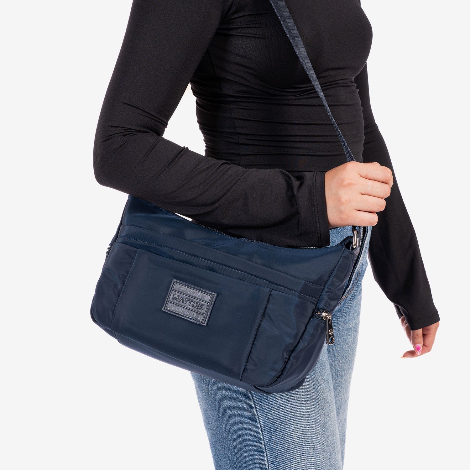 Bolso bandolera, Serie jenna. 25.5x19x12 cm - Matties Bags