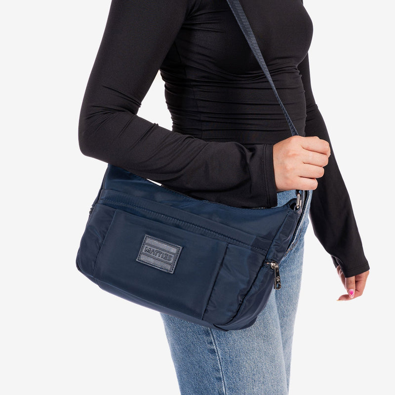 Bolso bandolera, Serie jenna. 25.5x19x12 cm - Matties Bags