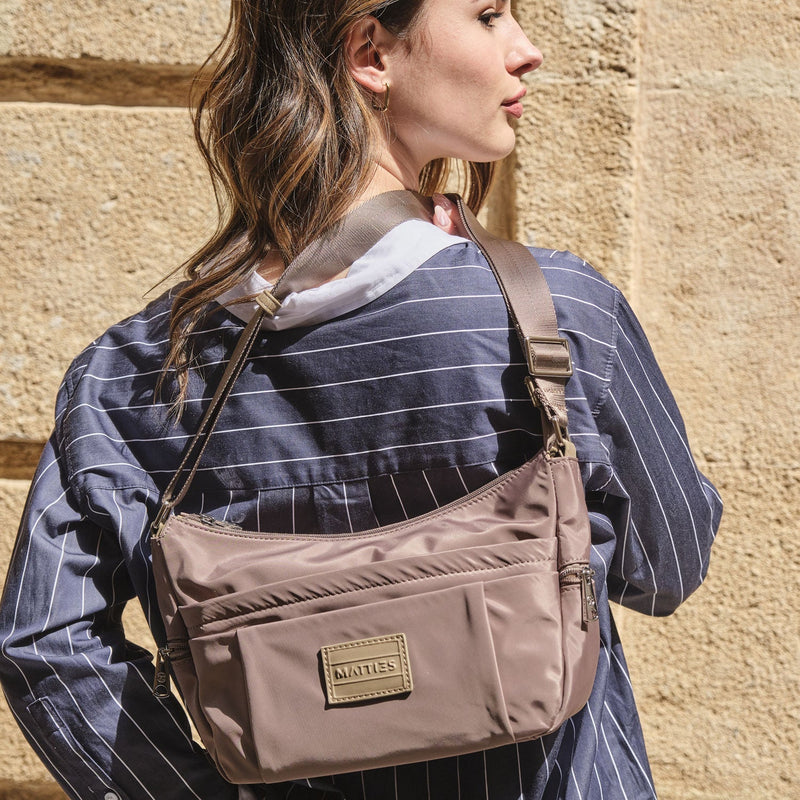 Bolso bandolera, Serie jenna. 25.5x19x12 cm - Matties Bags
