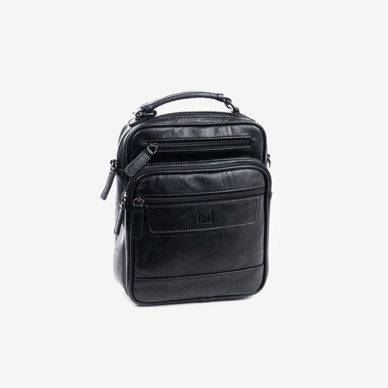 Bolso reportero para hombre, Colección nappa. 21x25x8.5 cm - Matties Bags