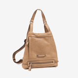 Backpack for women, camel color, sport backpacks series. 30x30x11cm