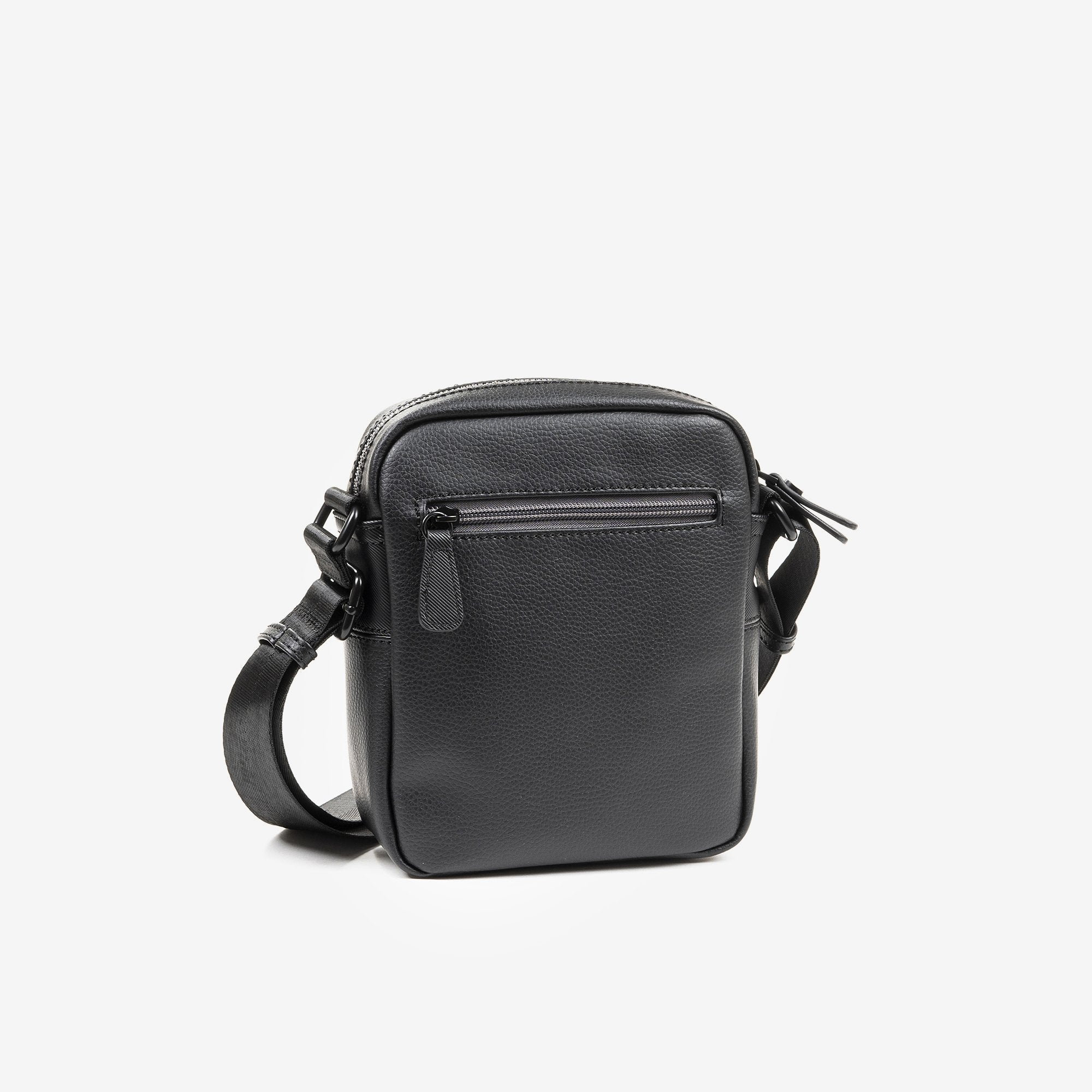 Bandolera para hombre, color negro. 16x20 cm - Matties Bags