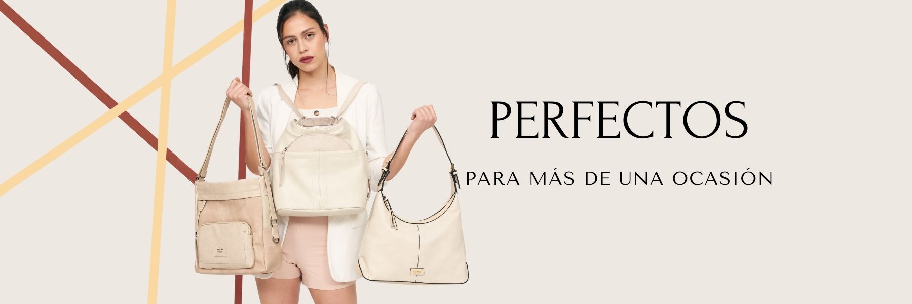 El color nude es la solución perfecta para utilizar en más de una ocasión.