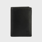 Cartera de piel negra, Colección Exotic Leather