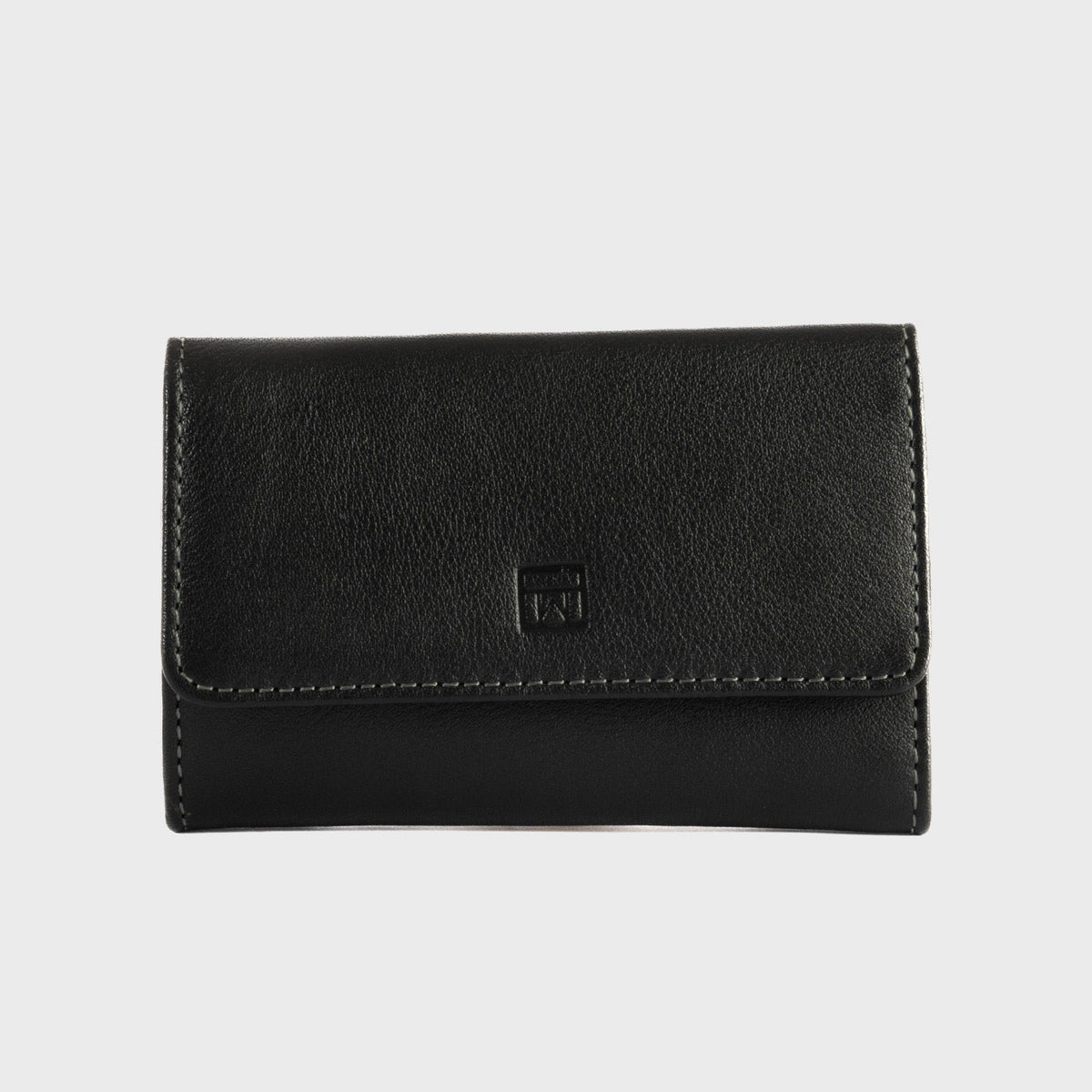 Llavero piel negro, Colección Exotic Leather