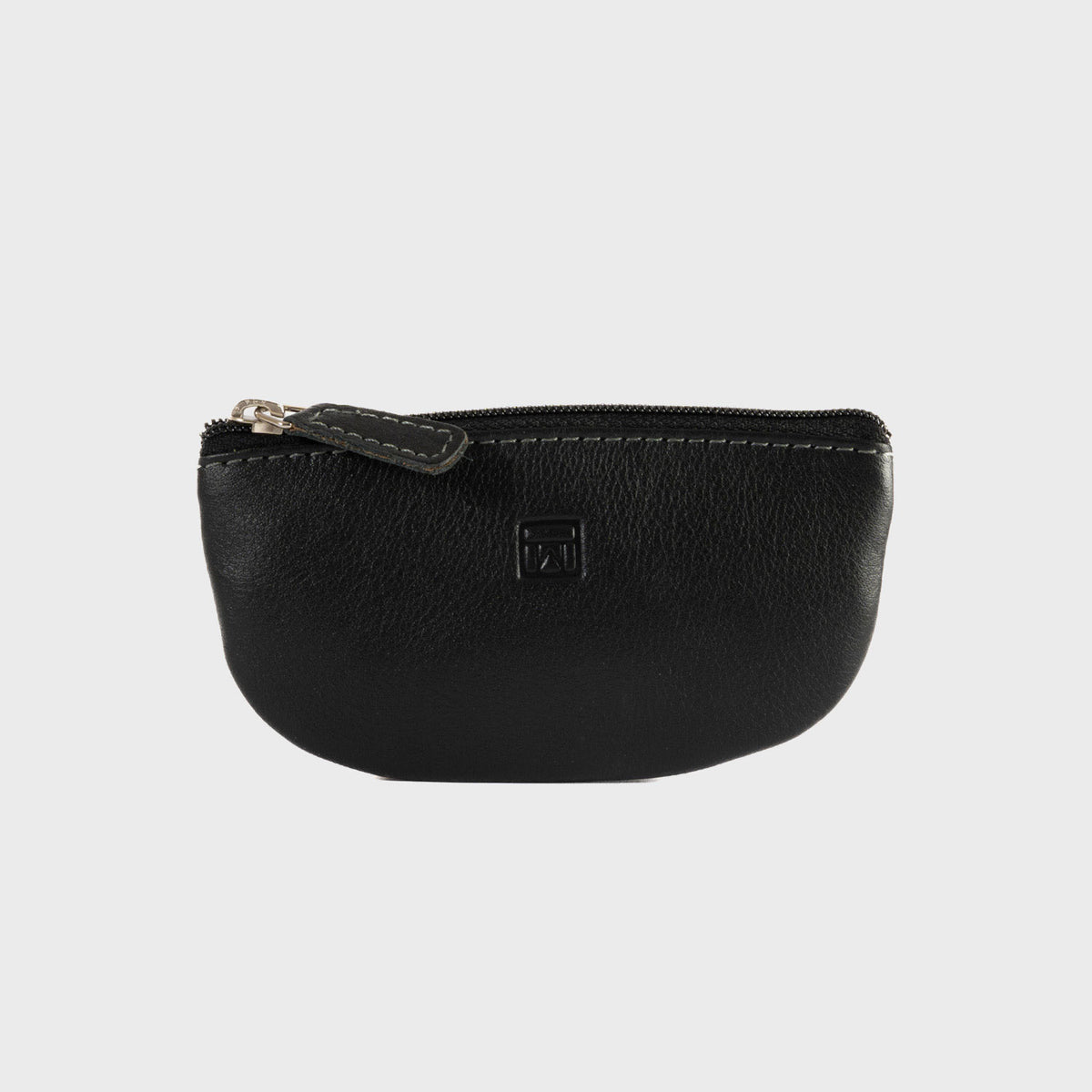 Monedero piel negro, Colección Exotic Leather