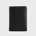 Black leather wallet, Exotic Leather Collection