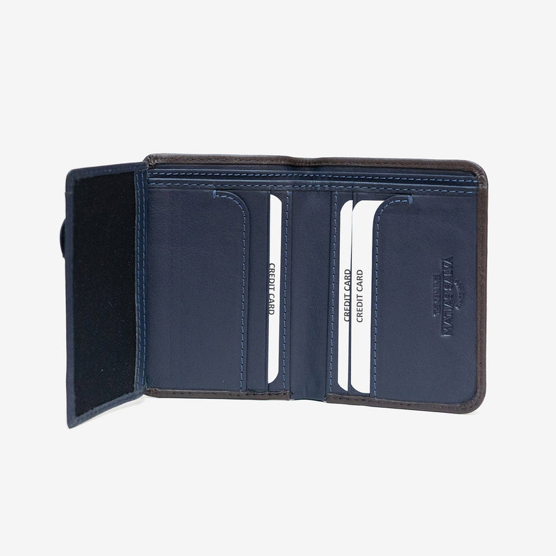 Billetero piel, Colección New Nappa. 8.5x11 cm