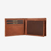 Billetero en piel natural para hombre, Serie ANTIC-NAPPA/LEATHER. 10.5x8 cm