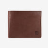 Billetero en piel natural para hombre, Serie ANTIC-NAPPA/LEATHER. 10.5x8 cm
