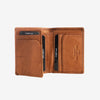 Billetero en piel natural para hombre, Serie ANTIC-NAPPA/LEATHER. 8.5x11 cm