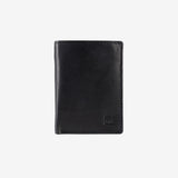Billetero en piel natural para hombre, Serie ANTIC-NAPPA/LEATHER. 8.5x11 cm