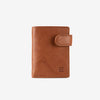 Billetero en piel natural para hombre, Serie ANTIC-NAPPA/LEATHER. 8x10.5 cm