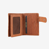 Billetero en piel natural para hombre, Serie ANTIC-NAPPA/LEATHER. 8x10.5 cm