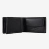 Billetero de piel para hombre, Serie grabada/leather. 10.5x6.5 cm