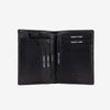 Billetero de piel para hombre, Serie spongy/leather. 8.5x10.5 cm
