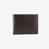 Billetero de piel para hombre, Serie spongy/leather. 12x9 cm