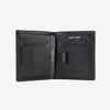 Billetero de piel para hombre, Serie spongy/leather. 9x10.5 cm