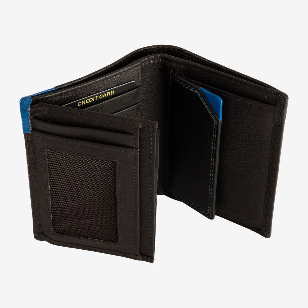 Men's wallet, Hudson series. 8.5 x 11.3 cm