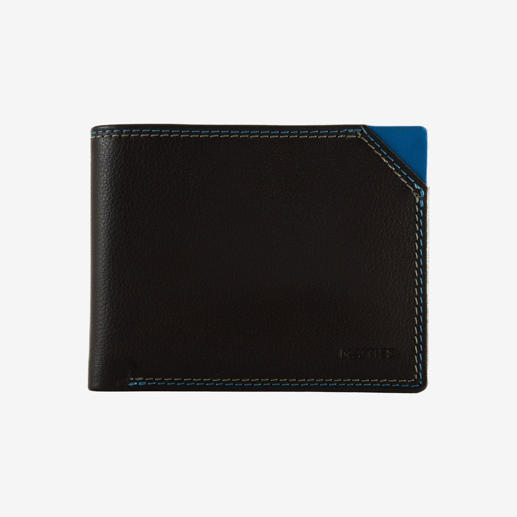 Men's wallet, Hudson series. 11.5 x 9 cm