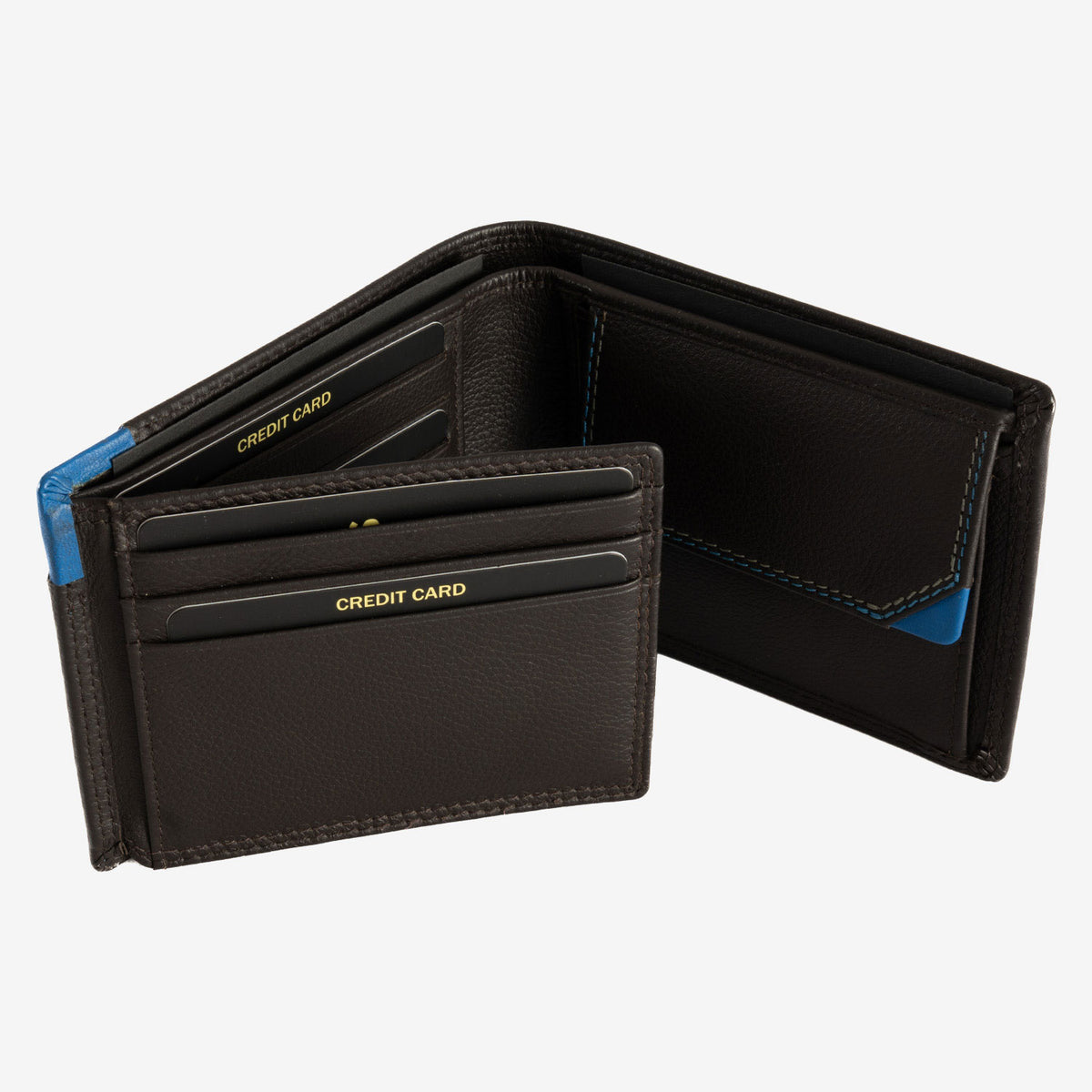 Men's wallet, Hudson series. 11.5 x 9 cm