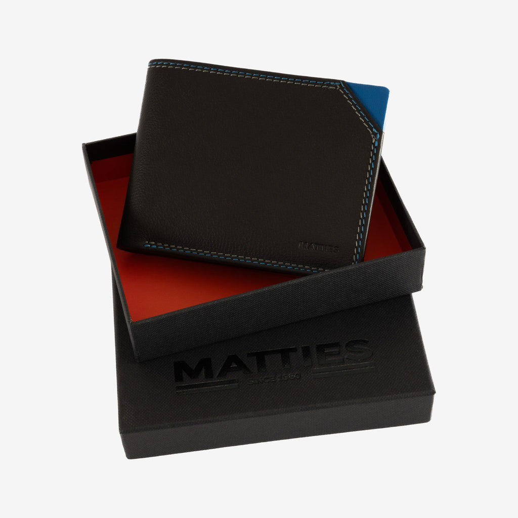 Men's wallet, Hudson series. 11.5 x 9 cm