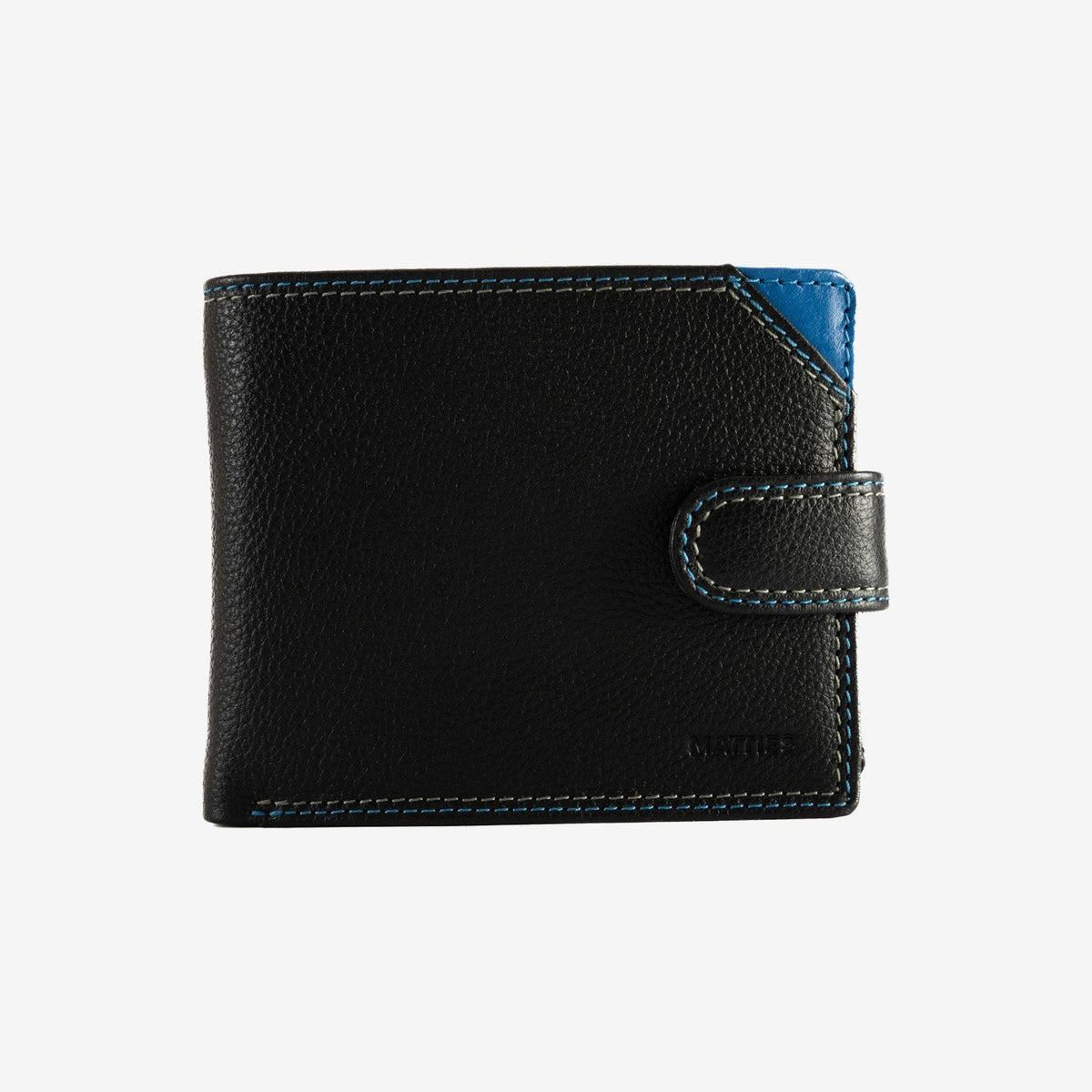 Billetero para hombre, Serie Hudson. 11.5 x 9.5 cm