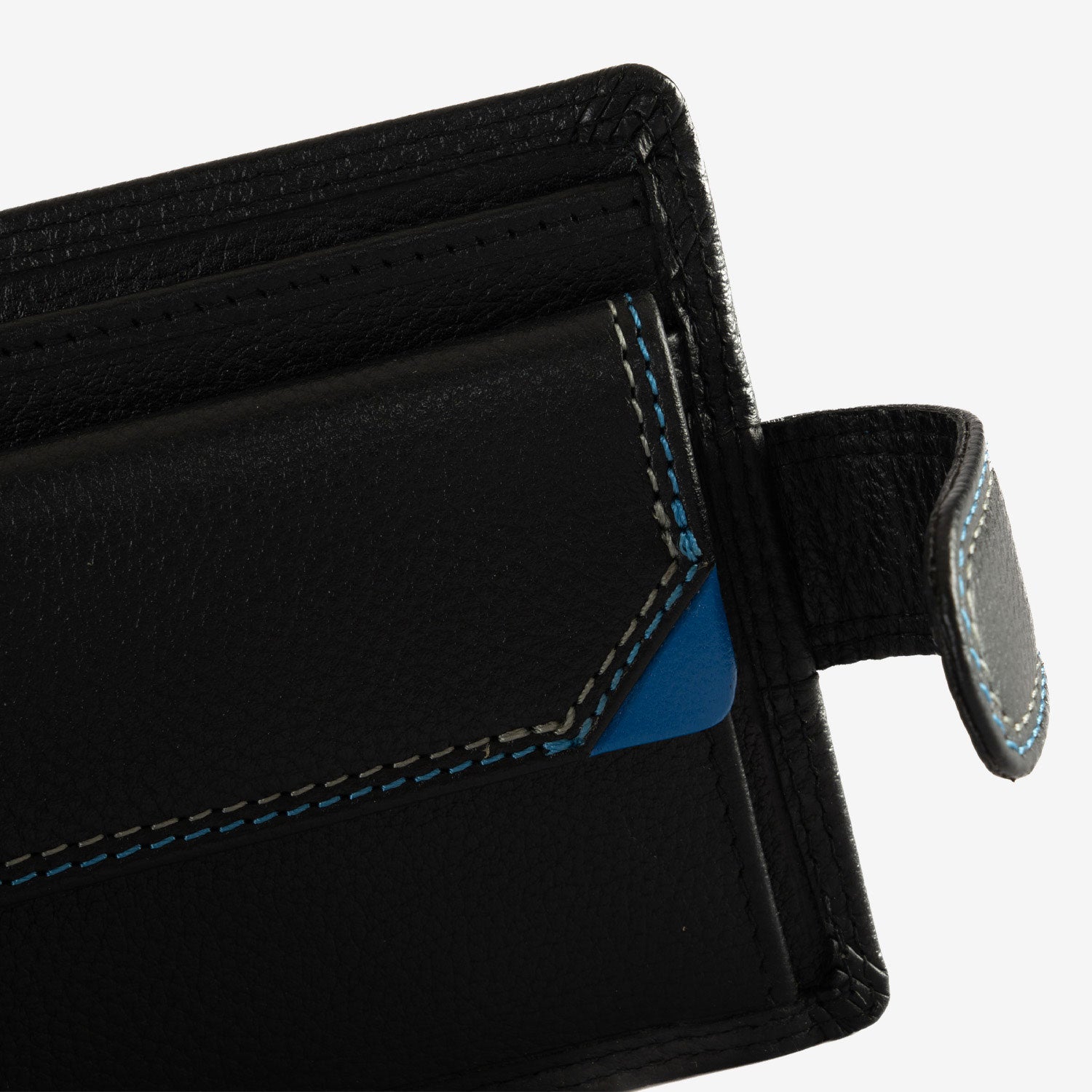 Billetero para hombre, Serie Hudson. 11.5 x 9.5 cm