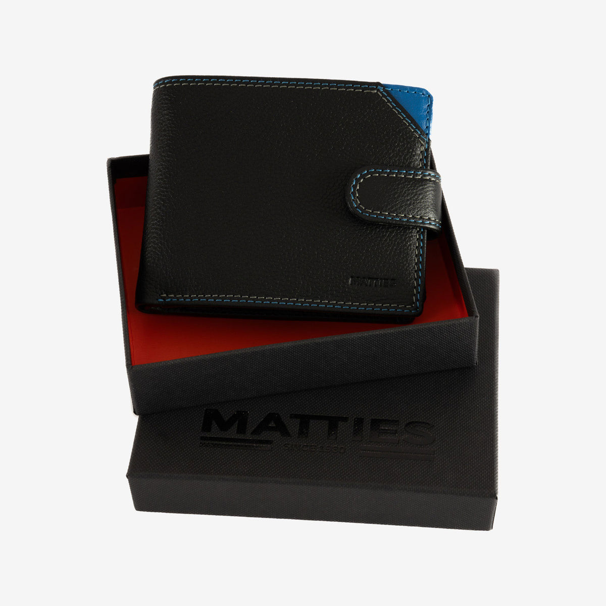 Men's wallet, Hudson series. 11.5 x 9.5 cm